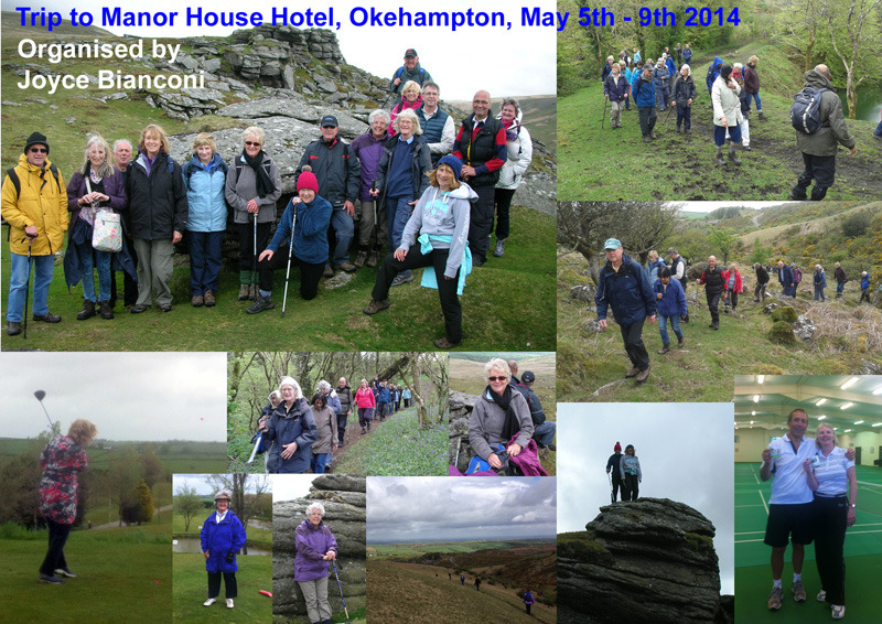 Okehampton Trip - 5th to 9th May 2014